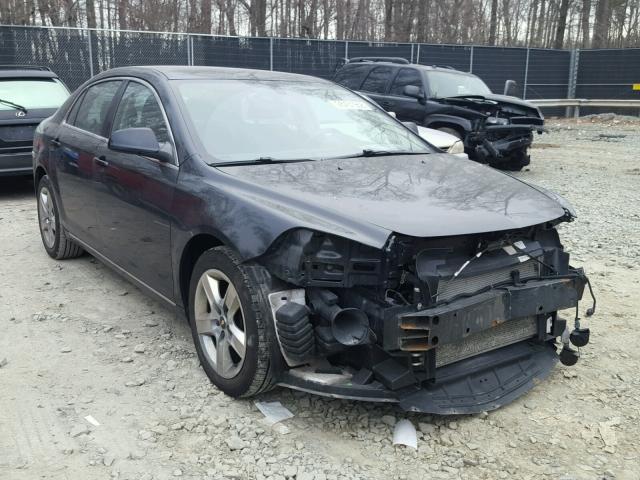1G1ZC5EB8AF304433 - 2010 CHEVROLET MALIBU 1LT BLACK photo 1