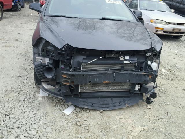 1G1ZC5EB8AF304433 - 2010 CHEVROLET MALIBU 1LT BLACK photo 9