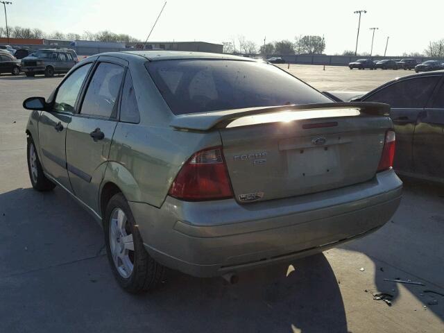 1FAFP34N37W107912 - 2007 FORD FOCUS ZX4 TAN photo 3