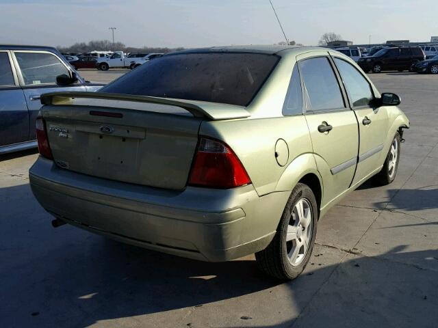 1FAFP34N37W107912 - 2007 FORD FOCUS ZX4 TAN photo 4