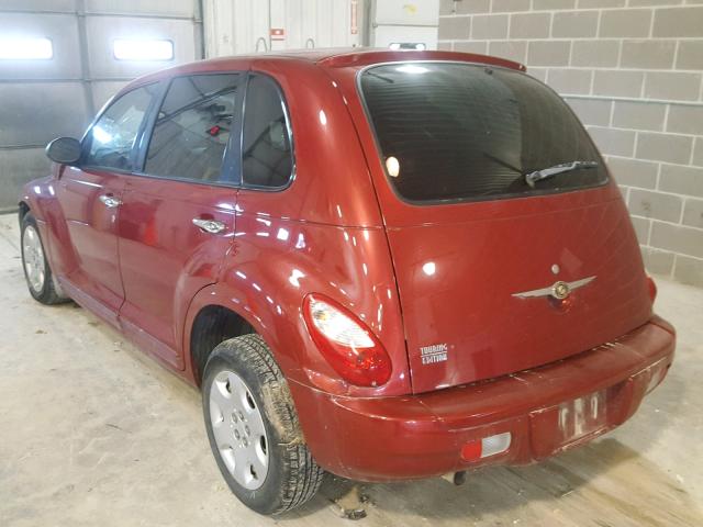 3A4FY58B16T302442 - 2006 CHRYSLER PT CRUISER MAROON photo 3