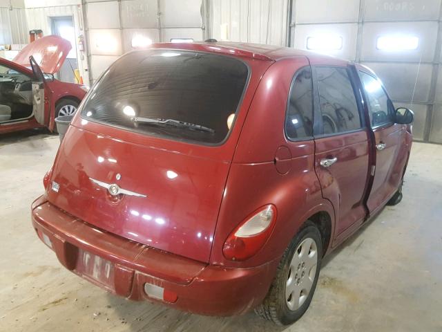 3A4FY58B16T302442 - 2006 CHRYSLER PT CRUISER MAROON photo 4