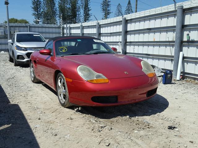 WP0CA29811U621093 - 2001 PORSCHE BOXSTER RED photo 1