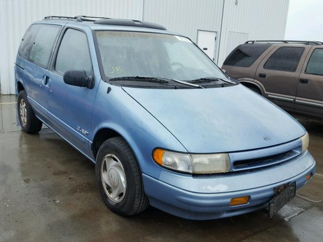 4N2DN11WXPD826852 - 1993 NISSAN QUEST GXE BLUE photo 1