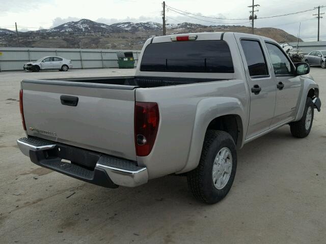 1GCDT136258154037 - 2005 CHEVROLET COLORADO TAN photo 4