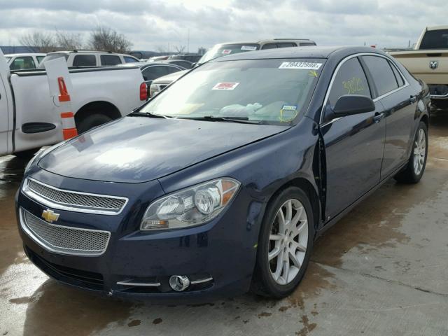 1G1ZA5E08A4101400 - 2010 CHEVROLET MALIBU LS ლურჯი ფოტო 2