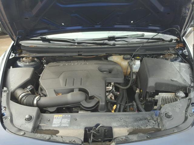 1G1ZA5E08A4101400 - 2010 CHEVROLET MALIBU LS ლურჯი ფოტო 7