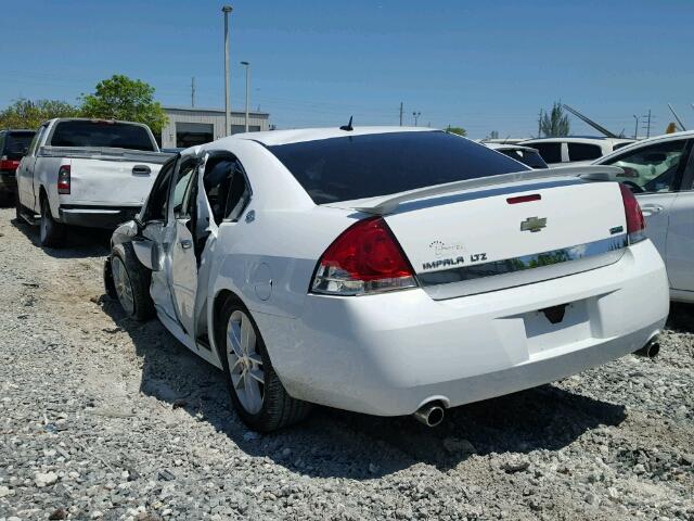 2G1WC5EM5A1236586 - 2010 CHEVROLET IMPALA LTZ WHITE photo 3