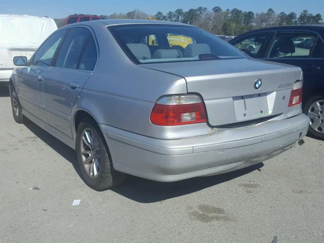 WBADT43413G028686 - 2003 BMW 525 I AUTO SILVER photo 3