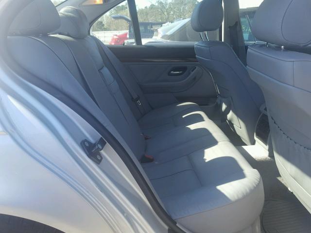 WBADT43413G028686 - 2003 BMW 525 I AUTO SILVER photo 6
