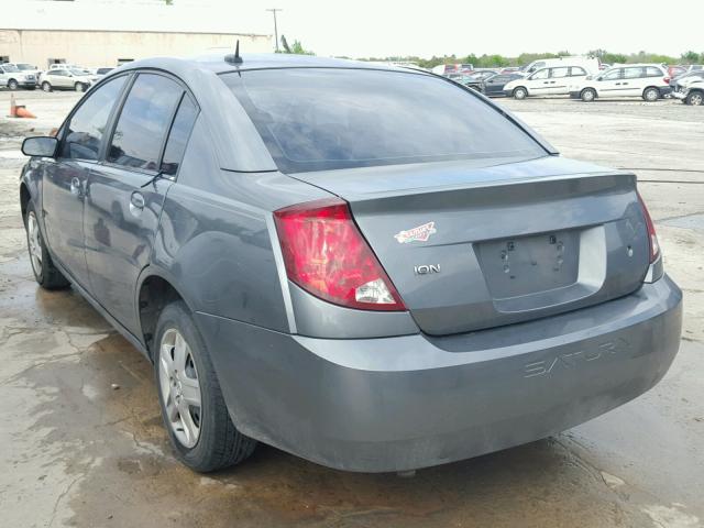 1G8AJ55FX6Z124674 - 2006 SATURN ION LEVEL გრაფიტი ფოტო 3