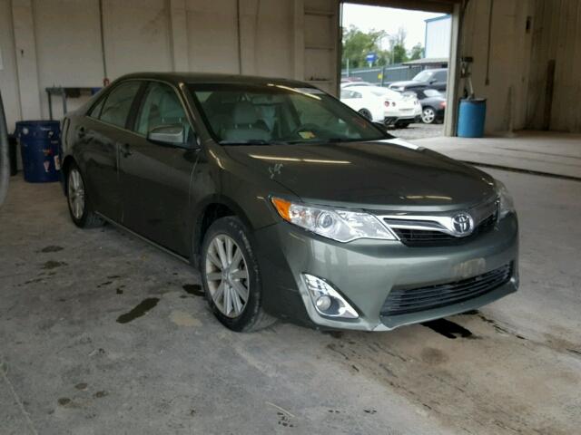 4T1BK1FK5CU523363 - 2012 TOYOTA CAMRY SE/X GREEN photo 1