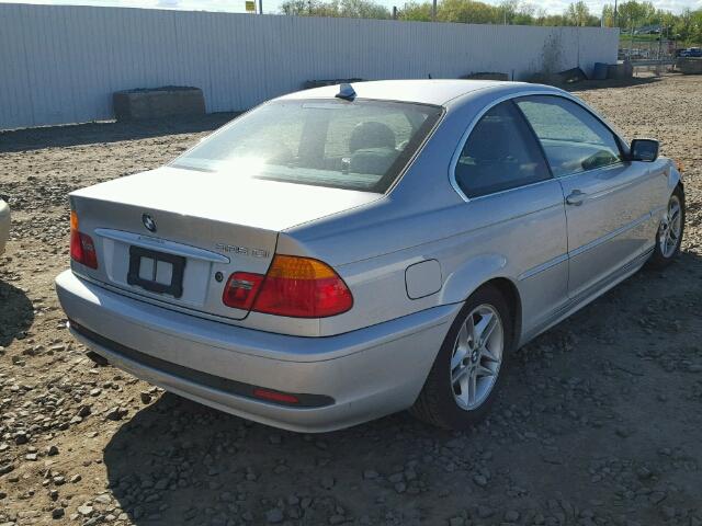 WBABD33404PL04422 - 2004 BMW 325 CI SILVER photo 4