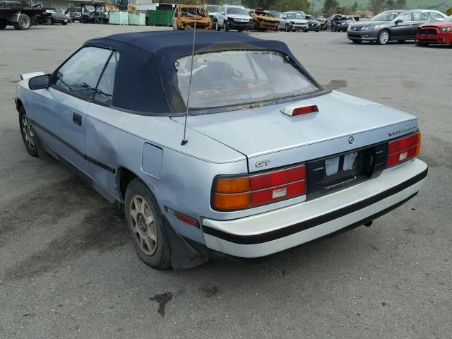 JT5ST62KXK7334740 - 1989 TOYOTA CELICA GT BLUE photo 3