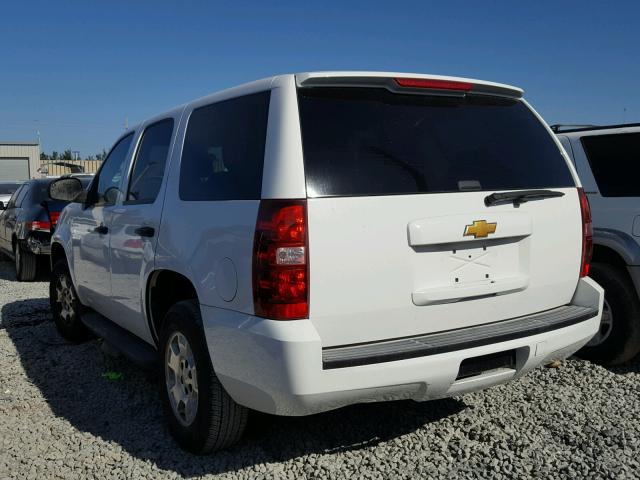 1GNLC2E0XCR265329 - 2012 CHEVROLET TAHOE POLI WHITE photo 3