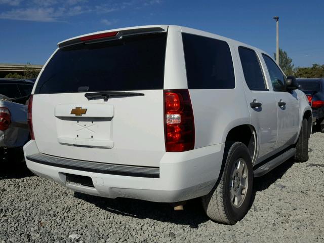 1GNLC2E0XCR265329 - 2012 CHEVROLET TAHOE POLI WHITE photo 4