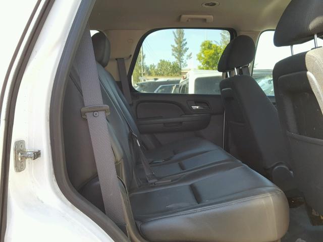 1GNLC2E0XCR265329 - 2012 CHEVROLET TAHOE POLI WHITE photo 6