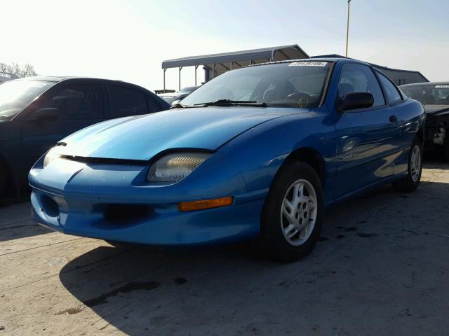 3G2JB1244XS821047 - 1999 PONTIAC SUNFIRE SE TEAL photo 2