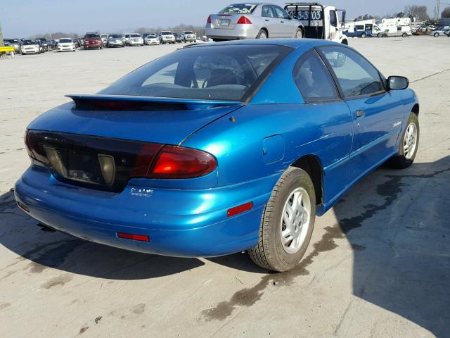 3G2JB1244XS821047 - 1999 PONTIAC SUNFIRE SE TEAL photo 4