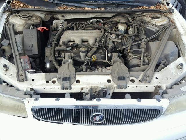 2G4WS52M0W1522010 - 1998 BUICK CENTURY CU WHITE photo 7