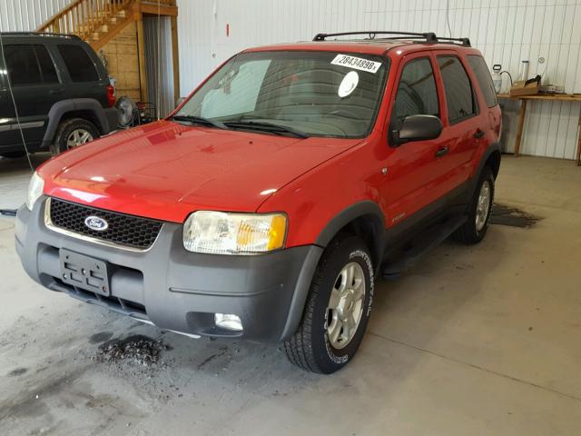1FMYU04172KD97364 - 2002 FORD ESCAPE XLT RED photo 2