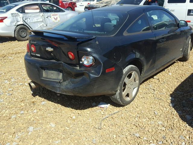 1G1AM15B267659408 - 2006 CHEVROLET COBALT SS BLACK photo 4