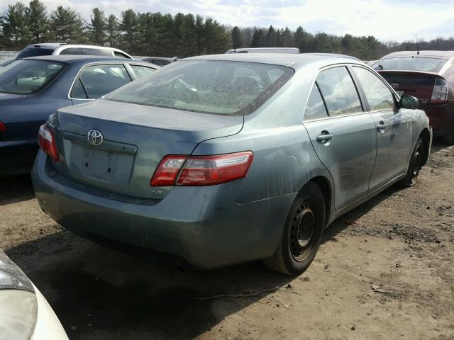 4T1BE46K79U803318 - 2009 TOYOTA CAMRY BASE TURQUOISE photo 4