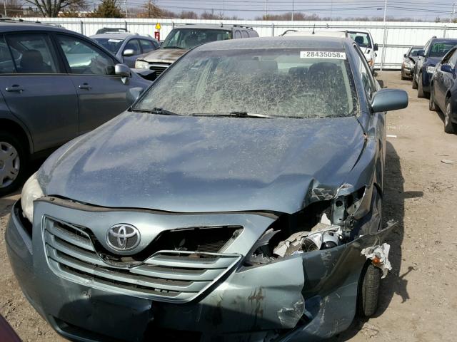 4T1BE46K79U803318 - 2009 TOYOTA CAMRY BASE TURQUOISE photo 9