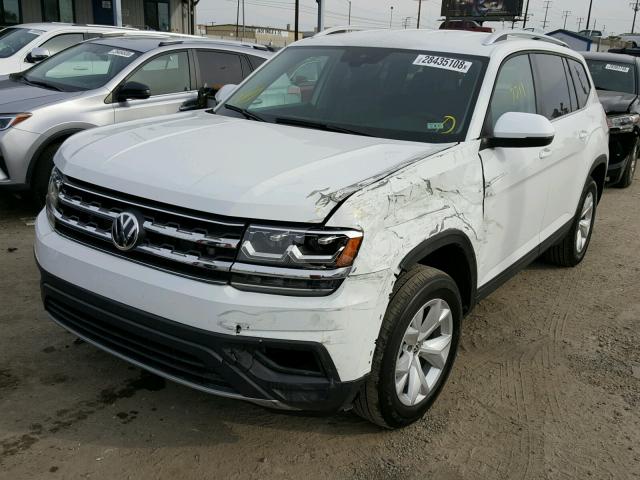 1V2DR2CA8JC514622 - 2018 VOLKSWAGEN ATLAS SE WHITE photo 2