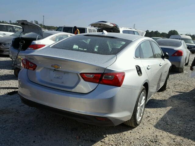 1G1ZD5ST6JF139122 - 2018 CHEVROLET MALIBU LT SILVER photo 4