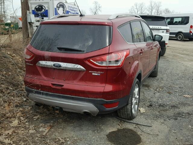 1FMCU9J9XGUA17048 - 2016 FORD ESCAPE TIT RED photo 4