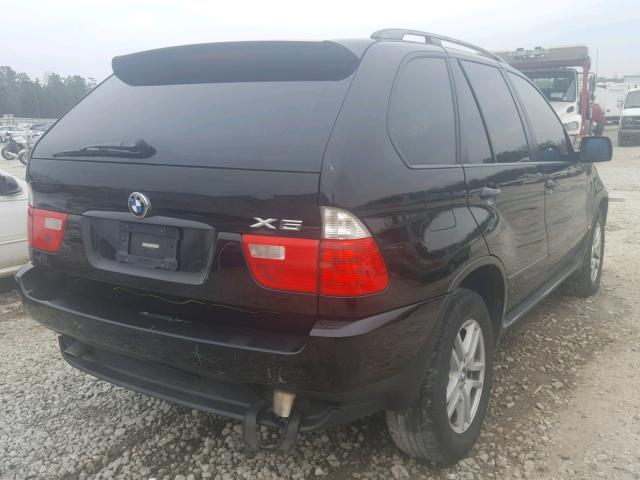 5UXFA13566LY30606 - 2006 BMW X5 3.0I BLACK photo 4