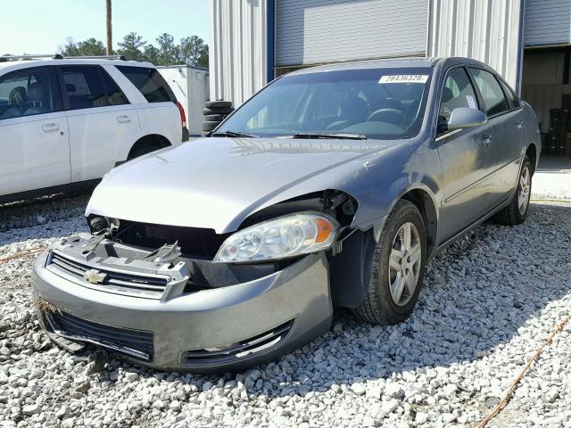 2G1WB55K869114752 - 2006 CHEVROLET IMPALA LS GRAY photo 2