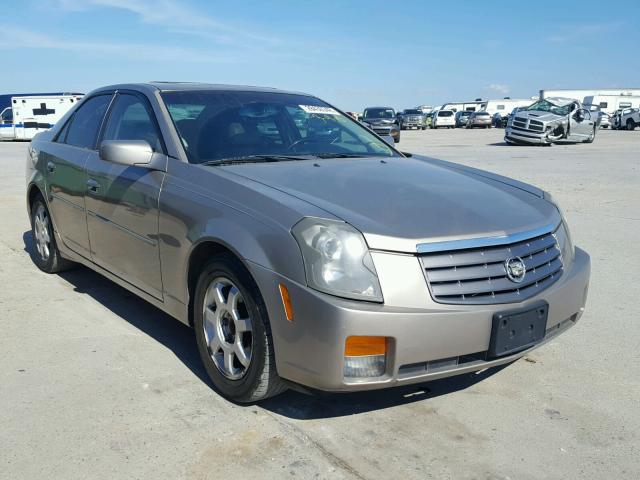 1G6DM57N730152451 - 2003 CADILLAC CTS TAN photo 1