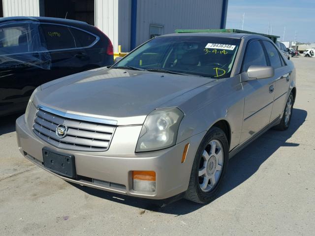 1G6DM57N730152451 - 2003 CADILLAC CTS TAN photo 2