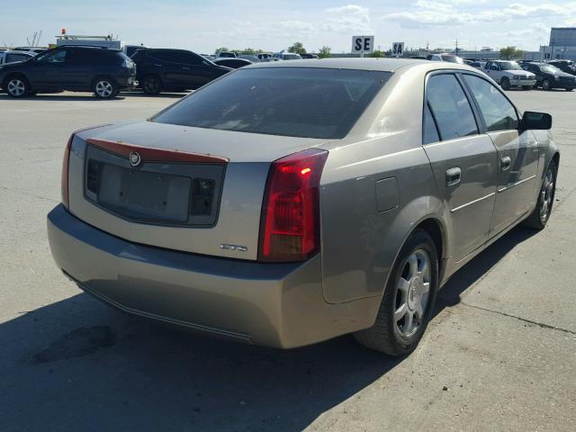 1G6DM57N730152451 - 2003 CADILLAC CTS TAN photo 4