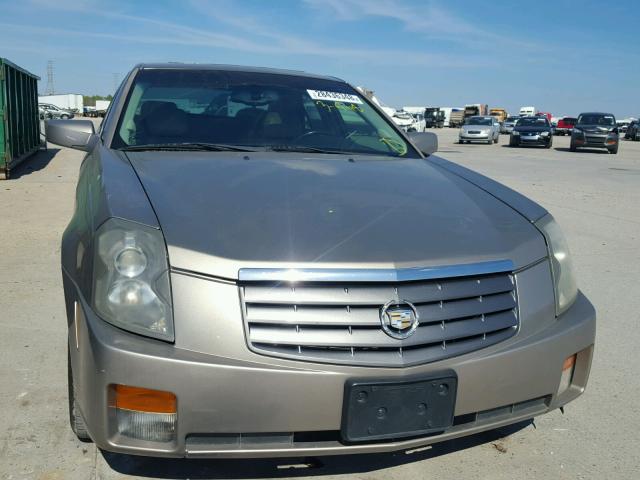 1G6DM57N730152451 - 2003 CADILLAC CTS TAN photo 9