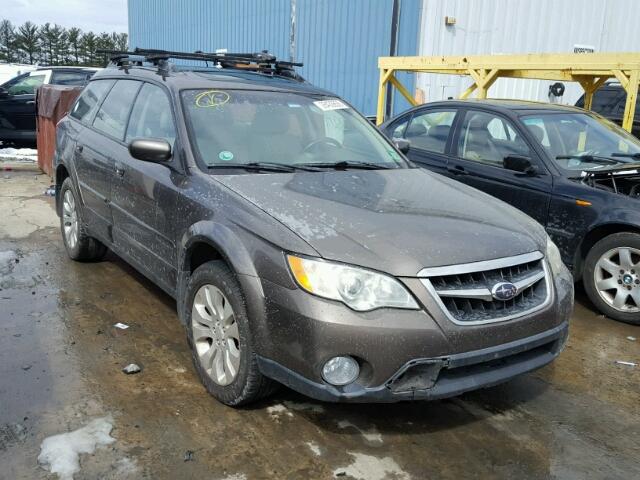 4S4BP62CX87321413 - 2008 SUBARU OUTBACK 2. BROWN photo 1