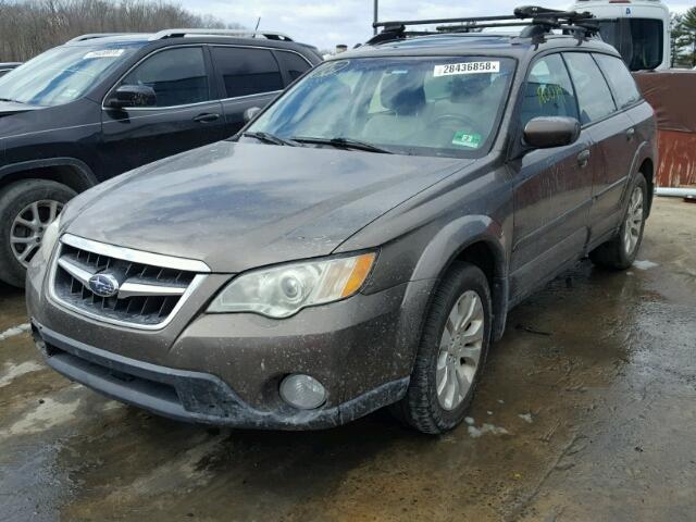 4S4BP62CX87321413 - 2008 SUBARU OUTBACK 2. BROWN photo 2