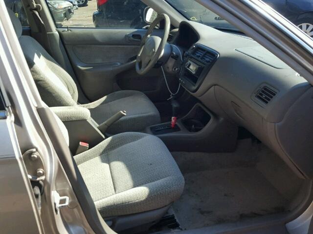 1HGEJ8645YL006593 - 2000 HONDA CIVIC EX თაფლისფერი ფოტო 5