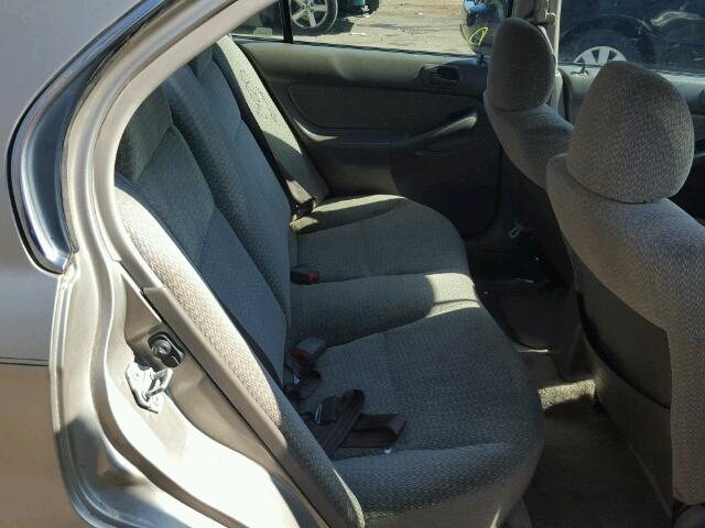 1HGEJ8645YL006593 - 2000 HONDA CIVIC EX თაფლისფერი ფოტო 6