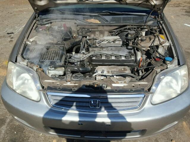 1HGEJ8645YL006593 - 2000 HONDA CIVIC EX TAN photo 7