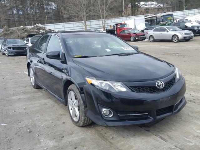 4T1BF1FKXDU216955 - 2013 TOYOTA CAMRY L BLACK photo 1