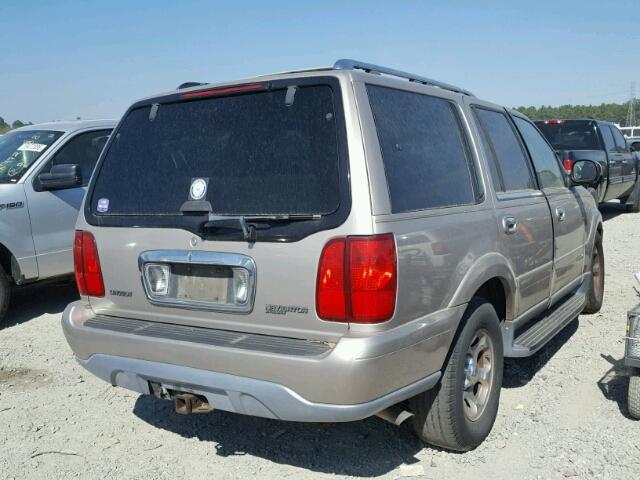 5LMEU27A61LJ03131 - 2001 LINCOLN NAVIGATOR TAN photo 4