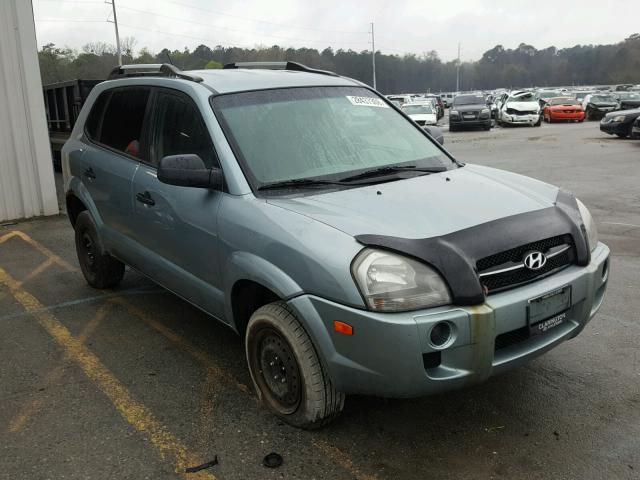 KM8JM12B56U303947 - 2006 HYUNDAI TUCSON GL TEAL photo 1