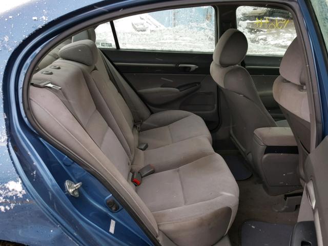 1HGFA15817L029982 - 2007 HONDA CIVIC EX 蓝色 照片 6