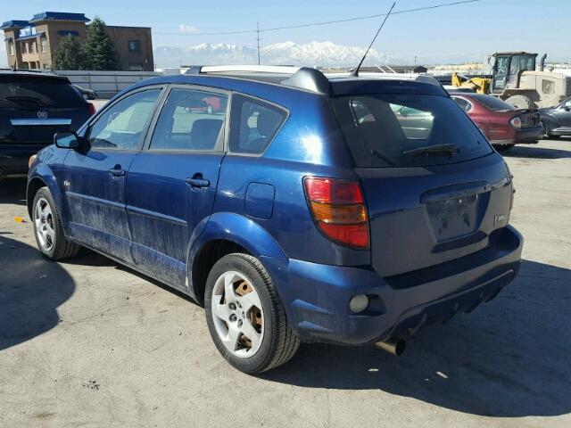 5Y2SL638X5Z401241 - 2005 PONTIAC VIBE BLUE photo 3