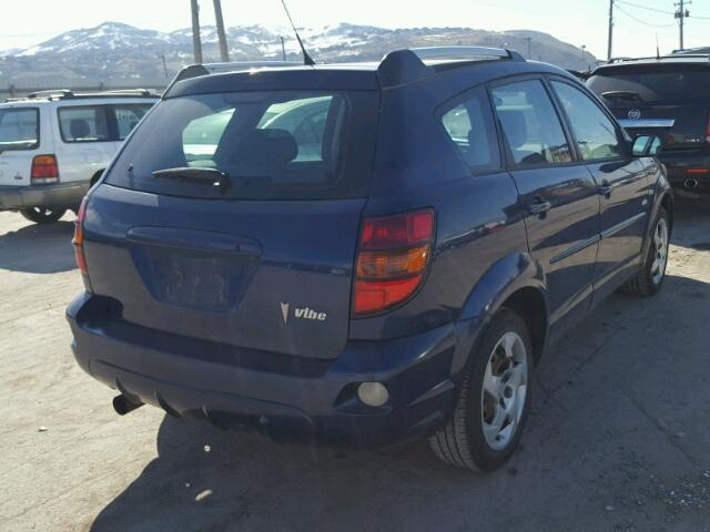 5Y2SL638X5Z401241 - 2005 PONTIAC VIBE BLUE photo 4