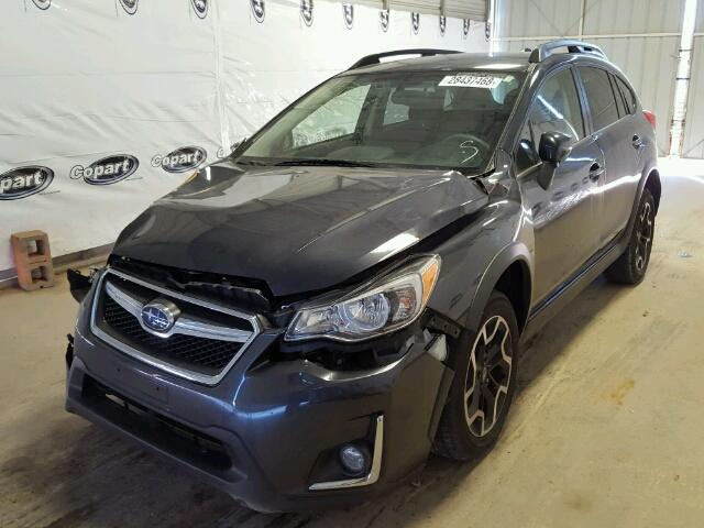 JF2GPADC2GH326545 - 2016 SUBARU CROSSTREK GRAY photo 2