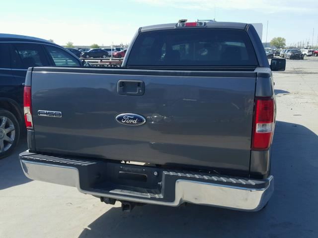 1FTPW12566FA27057 - 2006 FORD F150 SUPER GRAY photo 10